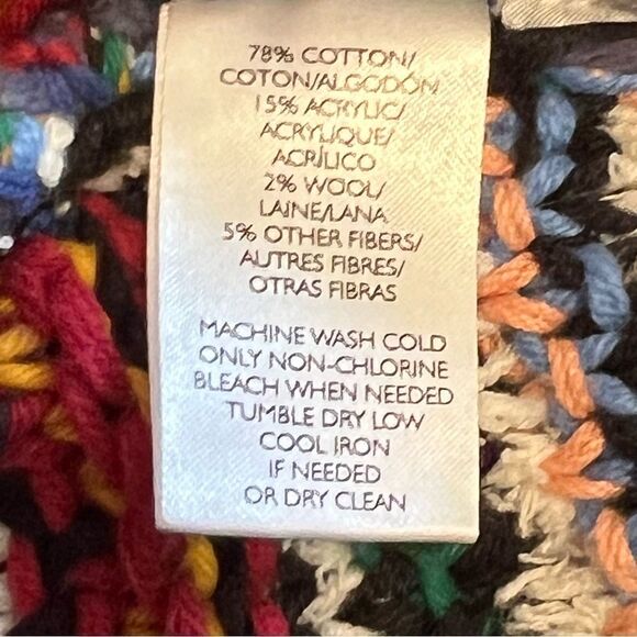 Loft Colorful Striped Sweater. Mock Turtleneck. Sz Small. Great Condition!! - Picture 9 of 12